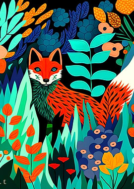 Fox Abstract