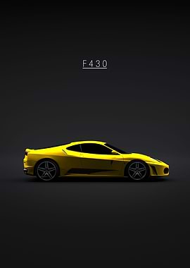 2004 Ferrari F430 Yellow
