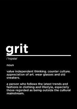 grit definition