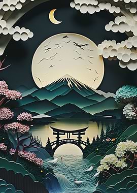 Japanese kirigami 12