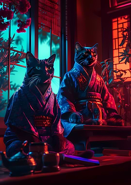 Japanese Fantastic Cat