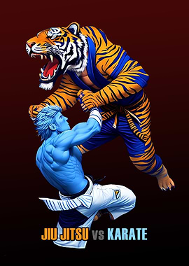 Jiu JItsu vs Karate Battle