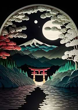 Japanese kirigami 11