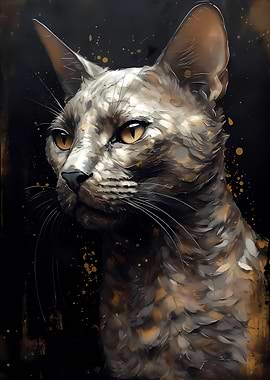 Devon Rex Cat Treasured