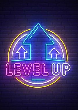Level Up Neon Gaming