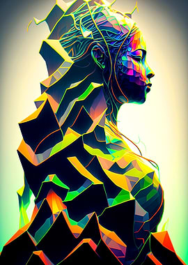 Abstract Woman