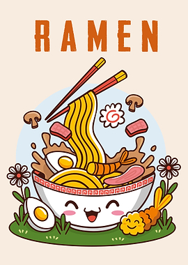 Japanese Ramen Noodles