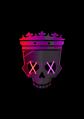 Skull With Crown