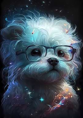 Bichon Frise Dog Cuddly