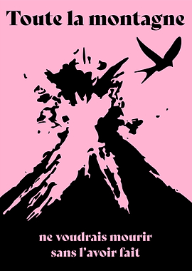 All of the Mountain pink