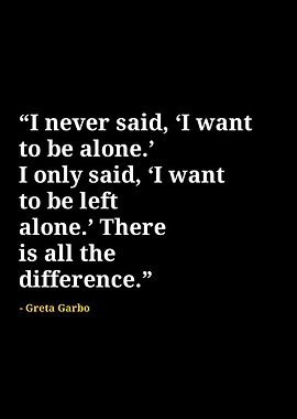 Greta garbo quotes