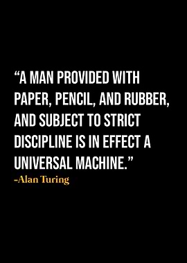 Alan Turing Quote