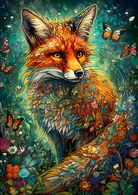 Fox butterefly