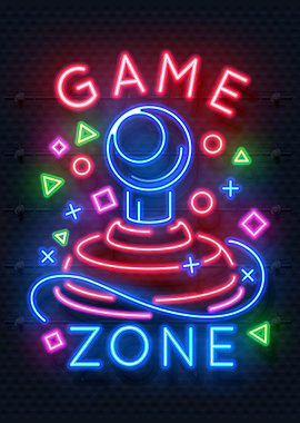 Game Zone Neon Gaming