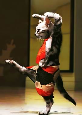 Kung Fu Cat