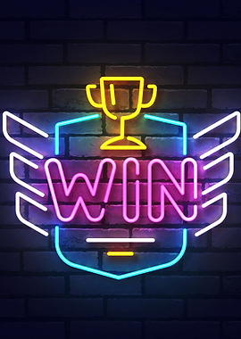 Win Decor Neon Gaming