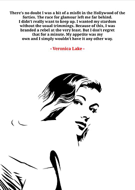 Veronica lake quotes