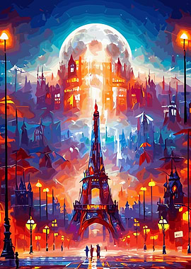 Allegory Of Paris City Art