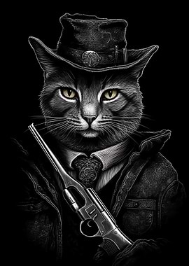 Gangster Cat