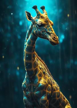 Surreal Giraffe