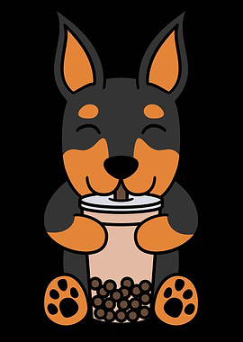 Doberman Bubble Tea