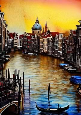 Peaceful Venice Rivers