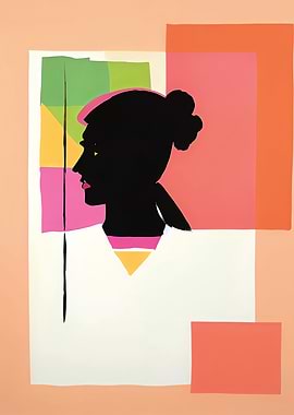 Modernist Portrait Collage