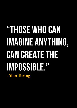 Alan Turing Quote