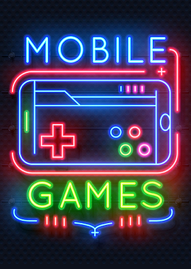 Mobile Games Neon Gaming