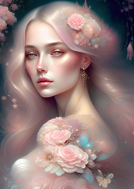 Blonde Long Hair Queen