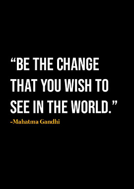 Mahatma Gandhi Quote