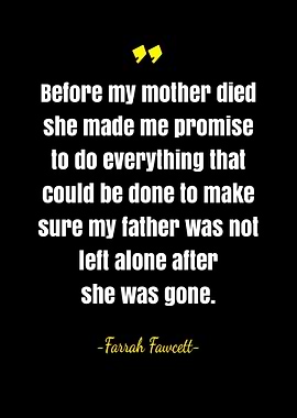 Before My Mother Died