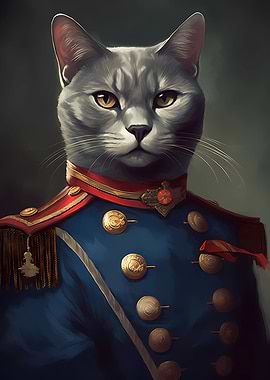 Russian Blue Cat Magic