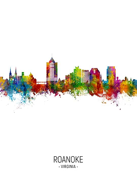 Roanoke Skyline Virginia