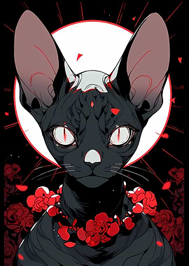 Devon Rex Cat Stylish