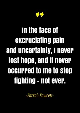 Never Lost Hope Quotes