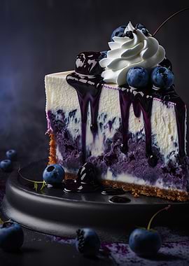 blueberry cake