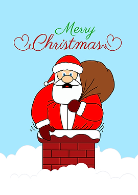 Merry Christmas Fat Santa