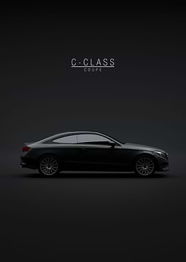 2017 C Class Coupe Black