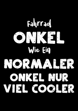 Fahrrad Onkel Wie Ein Norm