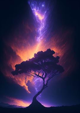 Cosmic Tree Lightning