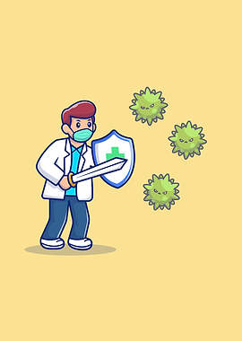 Doctor Fight Corona Virus