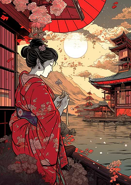 Traditional Kimono Manga