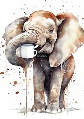 Coffee with Elephant