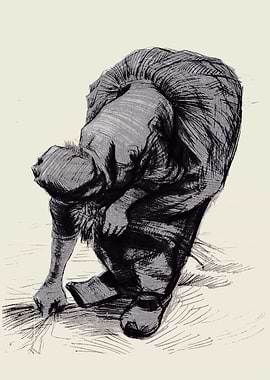 Van Gogh Peasant Woman