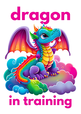 DRAGON IN TRAINING PINK