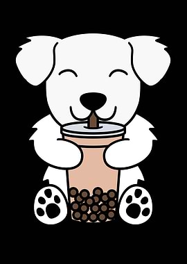 Great Pyrenees Bubble Tea