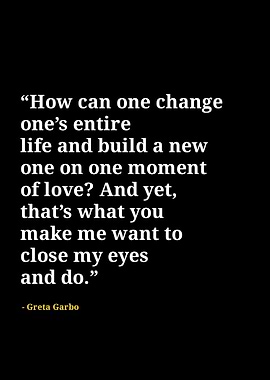 Greta garbo quotes
