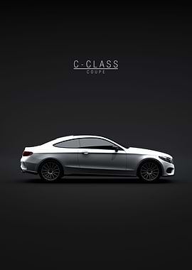 2017 C Class Coupe White