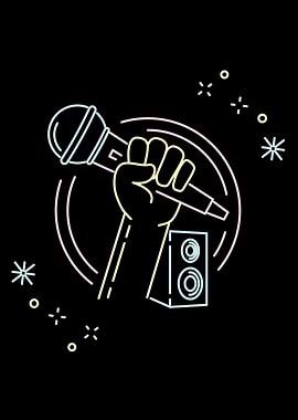 Microphone and speaker